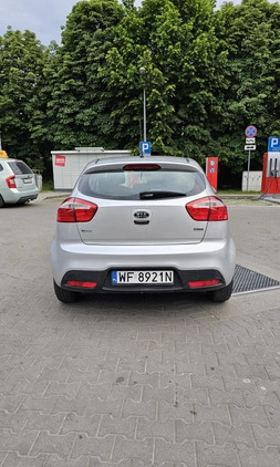 Kia Rio cena 21500 przebieg: 140000, rok produkcji 2012 z Warszawa małe 106